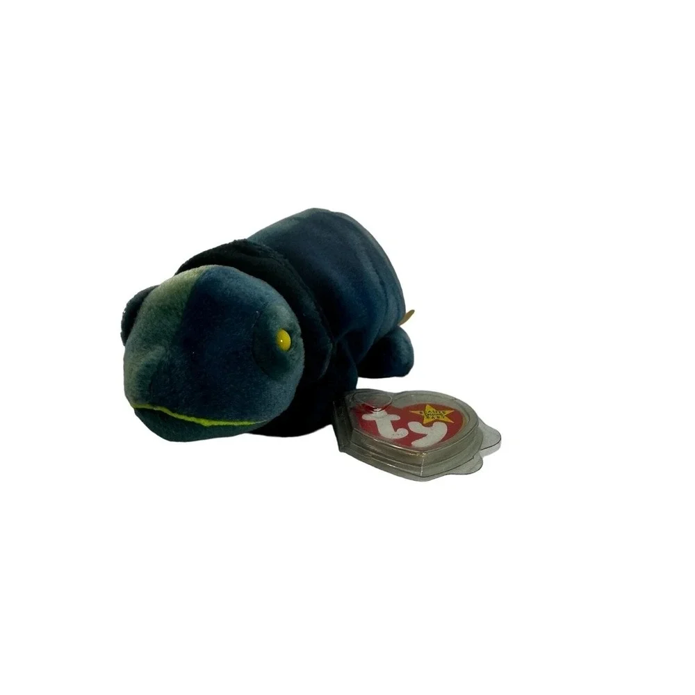 Ty Beanie Baby Rainbow Chameleon 1997 Original Tag‎ Excellent Condition